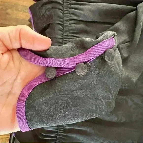 Mary McFadden silk 2 piece floral‎ print set size 4 - Picture 14 of 14